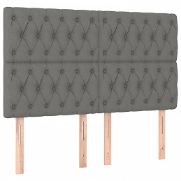 Acquista Letto a Molle Materasso e LED Grigio Scuro 140x200cm in Tessuto con riferimento GHV-3135678 della ditta GARDENHOME