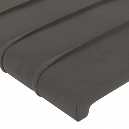Acquista Testiera ad Orecchio Grigio Scuro 93x23x78/88 cm in Velluto con riferimento GHV-3117321 della ditta GARDENHOME
