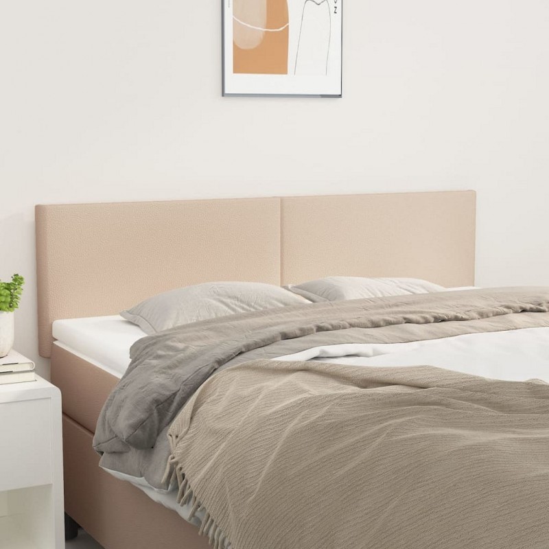Acquista Testiere 2 pz Cappuccino 72x5x78/88 cm in Similpelle con riferimento GHV-345797 della ditta GARDENHOME