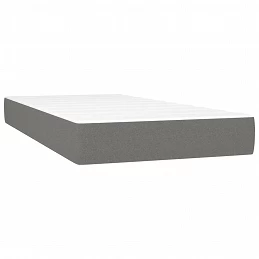 Acquista Letto a Molle Materasso e LED Grigio Scuro 90x190 cm in Tessuto con riferimento GHV-3138118 della ditta GARDENHOME