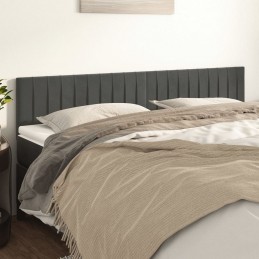 Acquista Testiera 2 pz Grigio Scuro 90x5x78/88 cm in Velluto con riferimento GHV-346279 della ditta GARDENHOME