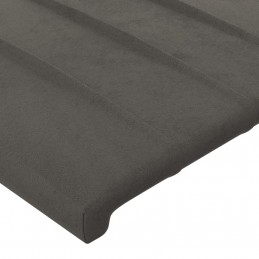 Acquista Testiera 2 pz Grigio Scuro 90x5x78/88 cm in Velluto con riferimento GHV-346279 della ditta GARDENHOME