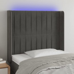 Testiera a LED Grigio Scuro...