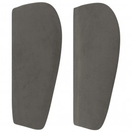 Acquista Testiera ad Orecchio Grigio Scuro 183x23x78/88 cm in Velluto con riferimento GHV-3117443 della ditta GARDENHOME