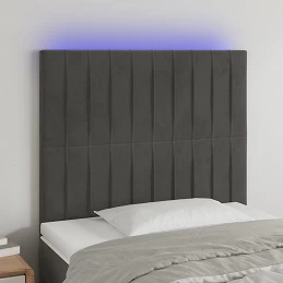 Testiera a LED Grigio Scuro...