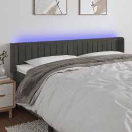 Testiera a LED Grigio Scuro...
