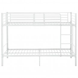 Acquista Letto a Castello Bianco in Metallo 90x200 cm con riferimento GHV-287909 della ditta GARDENHOME