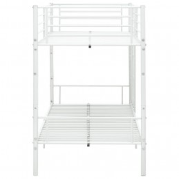 Acquista Letto a Castello Bianco in Metallo 90x200 cm con riferimento GHV-287909 della ditta GARDENHOME