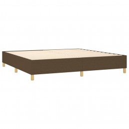 Acquista Giroletto a Molle con Materasso Marrone Scuro 200x200cm Tessuto con riferimento GHV-3128872 della ditta GARDENHOME