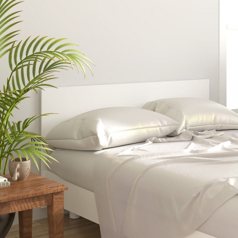 Acquista Testiera per Letto Bianca 160x1,5x80 cm in Legno Multistrato con riferimento GHV-811034 della ditta GARDENHOME