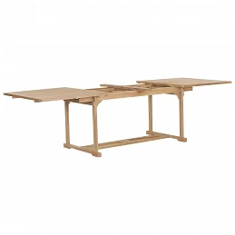 Acquista Tavolo da Giardino Allungabile 180-280x100x75 cm in Teak con riferimento GHV-44678 della ditta GARDENHOME
