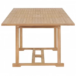 Acquista Tavolo da Giardino Allungabile 180-280x100x75 cm in Teak con riferimento GHV-44678 della ditta GARDENHOME