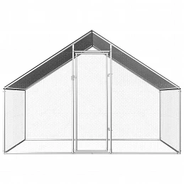 Acquista Gabbia per Polli da Esterno 2,75x2x1,92m in Acciaio Zincato con riferimento GHV-170788 della ditta GARDENHOME