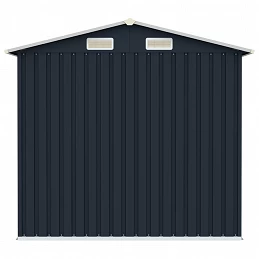 Acquista Capanno da Giardino Antracite 205x129x183 cm in Acciaio Zincato con riferimento GHV-46299 della ditta GARDENHOME