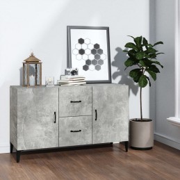 Acquista Credenza Grigio Cemento 100x36x60 cm in Legno Multistrato con riferimento GHV-812523 della ditta GARDENHOME
