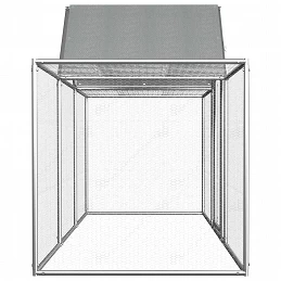 Acquista Pollaio 3x1x1,5 m in Acciaio Zincato con riferimento GHV-144559 della ditta GARDENHOME