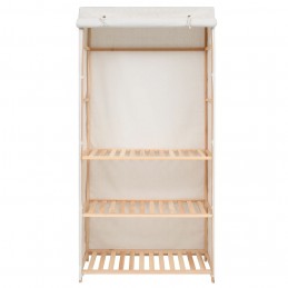 Acquista Armadio per Indumenti a 3 Ripiani 79x40x170 cm con riferimento GHV-247107 della ditta GARDENHOME