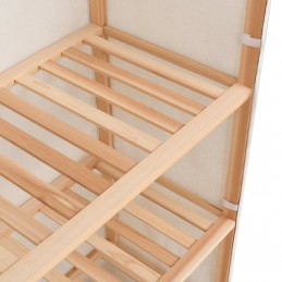 Acquista Armadio per Indumenti a 3 Ripiani 79x40x170 cm con riferimento GHV-247107 della ditta GARDENHOME