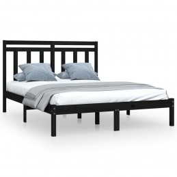 Acquista Giroletto Nero in Legno Massello 140x190 cm con riferimento GHV-3105234 della ditta GARDENHOME