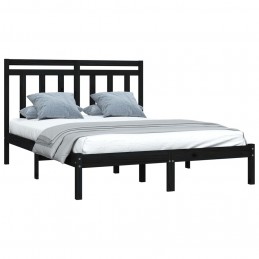 Acquista Giroletto Nero in Legno Massello 140x190 cm con riferimento GHV-3105234 della ditta GARDENHOME