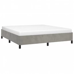 Acquista Giroletto Grigio Chiaro 180x200 cm in Velluto con riferimento GHV-347336 della ditta GARDENHOME