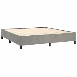 Acquista Giroletto Grigio Chiaro 180x200 cm in Velluto con riferimento GHV-347336 della ditta GARDENHOME