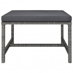 Acquista Set Divani da Giardino 3 pz con Cuscini Grigio in Polyrattan con riferimento GHV-313500 della ditta GARDENHOME