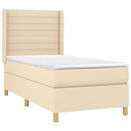 Acquista Giroletto a Molle con Materasso Crema 100x200 cm in Tessuto con riferimento GHV-3132054 della ditta GARDENHOME