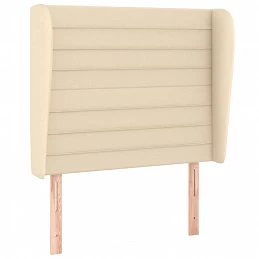 Acquista Testiera ad Orecchio Crema 103x23x118/128 cm in Tessuto con riferimento GHV-3118091 della ditta GARDENHOME