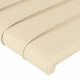 Acquista Testiera ad Orecchio Crema 103x23x118/128 cm in Tessuto con riferimento GHV-3118091 della ditta GARDENHOME