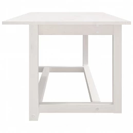 Acquista Tavolino da Salotto Bianco 110x55x45 cm Legno Massello di Pino con riferimento GHV-822168 della ditta GARDENHOME