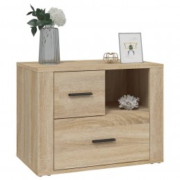 Acquista Comodino Rovere Sonoma 60x36x45 cm in Legno Multistrato con riferimento GHV-816739 della ditta GARDENHOME