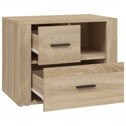Acquista Comodino Rovere Sonoma 60x36x45 cm in Legno Multistrato con riferimento GHV-816739 della ditta GARDENHOME