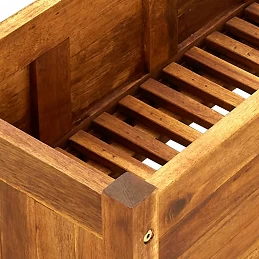 Acquista Letto Rialzato da Giardino in Legno di Acacia 150x30x25 cm con riferimento GHV-42567 della ditta GARDENHOME