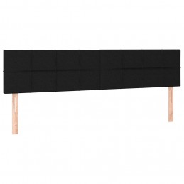 Acquista Testiera a LED Nera 180x5x78/88 cm in Tessuto con riferimento GHV-3121628 della ditta GARDENHOME