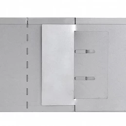 Acquista Pannelli Recinzione per Prato 20 pz Acciaio Zincato 100x20 cm con riferimento GHV-274904 della ditta GARDENHOME
