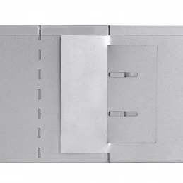 Acquista Pannelli Recinzione per Prato 10 pz Acciaio Zincato 100x20 cm con riferimento GHV-274902 della ditta GARDENHOME