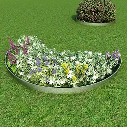 Acquista Pannelli Recinzione per Prato 10 pz Acciaio Zincato 100x20 cm con riferimento GHV-274902 della ditta GARDENHOME
