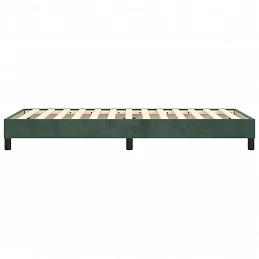 Acquista Giroletto a Molle Verde Scuro 90x200 cm in Velluto con riferimento GHV-3120751 della ditta GARDENHOME