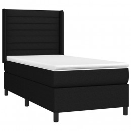 Acquista Giroletto a Molle con Materasso Nero 90x190 cm in Tessuto con riferimento GHV-3131475 della ditta GARDENHOME