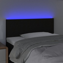 Acquista Testiera a LED Nera 100x5x78/88 cm in Tessuto con riferimento GHV-3121324 della ditta GARDENHOME