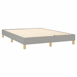 Acquista Giroletto a Molle con Materasso Grigio Chiaro 140x190cm Tessuto con riferimento GHV-3127037 della ditta GARDENHOME