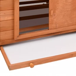 Acquista Pollaio 152x96x110 cm in Legno Massello di Abete con riferimento GHV-171459 della ditta GARDENHOME