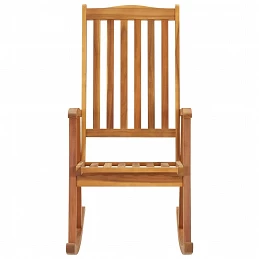 Acquista Sedia a Dondolo con Cuscini in Legno Massello di Acacia con riferimento GHV-3064184 della ditta GARDENHOME