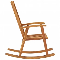 Acquista Sedia a Dondolo con Cuscini in Legno Massello di Acacia con riferimento GHV-3064184 della ditta GARDENHOME