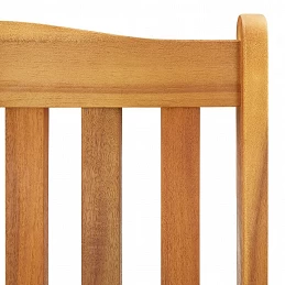 Acquista Sedia a Dondolo con Cuscini in Legno Massello di Acacia con riferimento GHV-3064184 della ditta GARDENHOME