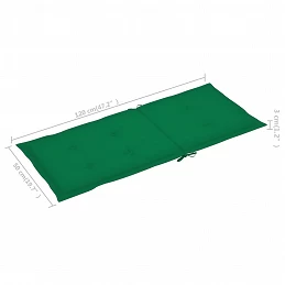 Acquista Sedia a Dondolo con Cuscini in Legno Massello di Acacia con riferimento GHV-3064184 della ditta GARDENHOME