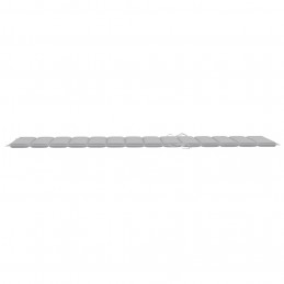 Acquista Cuscino per Lettino Prendisole Grigio 200x50x3 cm in Tessuto con riferimento GHV-314189 della ditta GARDENHOME