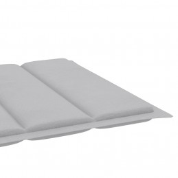 Acquista Cuscino per Lettino Prendisole Grigio 200x50x3 cm in Tessuto con riferimento GHV-314189 della ditta GARDENHOME