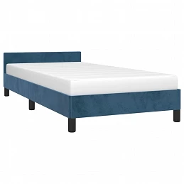 Acquista Giroletto con Testiera Blu Scuro 100x200 cm in Velluto con riferimento GHV-347559 della ditta GARDENHOME